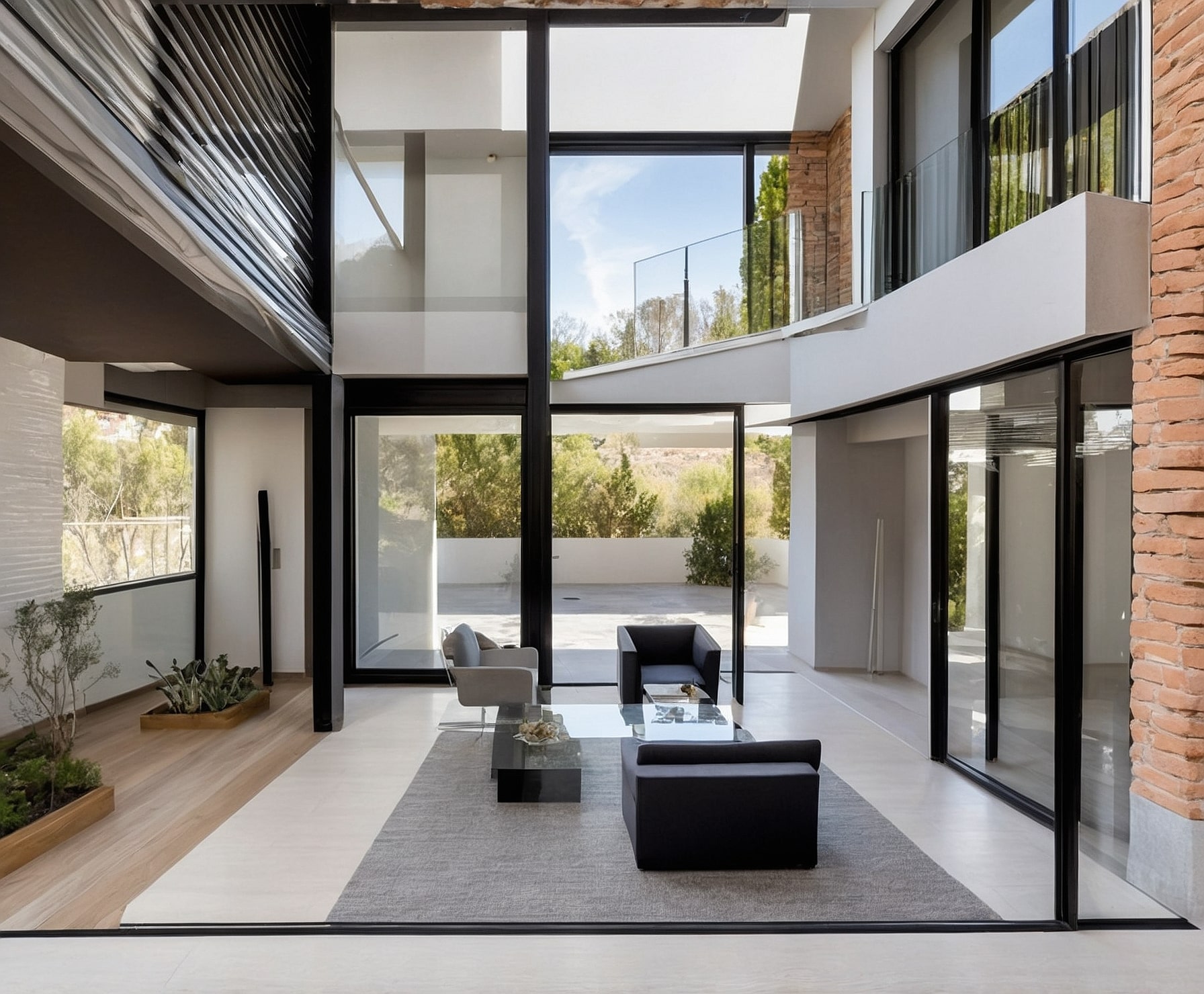 Residencia moderna de lujo en Madrid